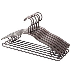 Thickened Aluminum Alloy Clothes Drying Rack Non-Slip Plastic Clothes Hanger Home Use Adult Clothes Drying Tool Hotata