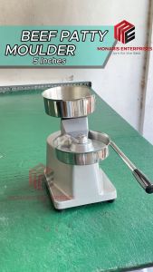 5 inch Burger Patty Maker Molder Stainless Heavy Duty