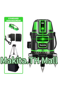 เครื่องวัด ระดับ 2/5 เส้น 360 องศา เลเซอร์ เขียว วัดได้ทั้งกลางแจ้ง-ที่มืด เครื่องวัด ระดับน้ำเลเซอร์ เลเซอร์สีเขียว