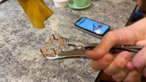 Tang Kastrasi Alat Kebiri Domba Stainless Steel Alat Potong Ekor Domba Kambing Babi