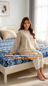 Jolly Foam 100% Original Soft Mattress Foam Bed Mattress Comfortable Sleeping Mattress Single Double Size