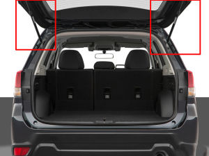 2PCS Lift Supports for Hyundai Kona 2017.2018.2019.2020-2023 SUV Auto Tailgate Boot Gas Struts Shock Damper Gas Charged Spring