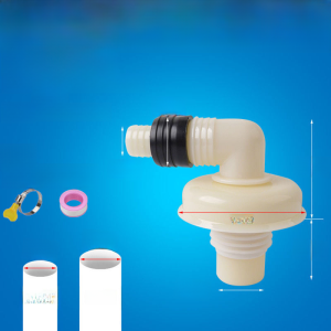Washing Machine Drain Hose 20 25mm Adapter Deodorizing Filter Anti-Flying Insect Elbow Floor Drain 4050 Pipe 75