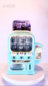 Vending Machine Automatic Simulation with Coins Drinks Pretend Play For kids