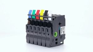 TZE231 TZe231 tze231 Compatible for Brother P Touch Label Tape Tze-231 tze231 TZe221 TZe241 TZe251 TZe261 Tze231 6mm/9mm/12mm/18mm/24mm Laminated Adhesive Label Tape for P-Touch Label PT-D210 PT-H110 PT-1890