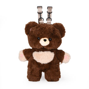 Plush Bag 2024 New Cartoon Doll Cute Toy Kids Backpack Cute Bear Toy Backpack