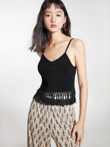 Vero Moda | Áo Blouse Dây Qua Cổ Có Ruy Băng Dành Cho Mặc Trong