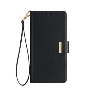 RFID Blocking Fashion Leather Flip Wallet Case for Tecno Spark 40 30 20 Pro Plus Spark 40C 30C GO 2 2024 Card Slots Holster