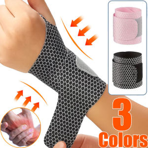 2Pcs Wrist Guard Bandage Sports Joint Protective Sleeve 3 Colors Elastic Hands Pain Guard Brace Arthritis Sprain Carpal Tunnel Wrist Support