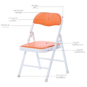 CHIZHIDU | Portable Folding Chair for Children Metal