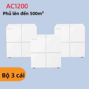 Bộ Định Tuyến WiFi Mesh Tenda MW6 AC1200 Băng Tần Kép 2.4G&5GHz Bộ Mở Rộng WiFi Tầm Xa Bộ Khuếch Đại WiFi Gigabit Phiên Bản Toàn Cầu