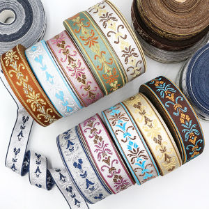 Ruy Băng Thêu Viền Cửa Sổ Trang Trí Hoa Viền Bàn Đệm Ghế Sofa Viền Cạnh Nhỏ Phụ Kiện Vải Thêu Viền Ruy Băng