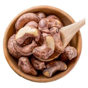 BEIMOGUOYE | Charcoal Grilled Salted Cashews Raw with Purple Skin Large Kernel Pouch Pack