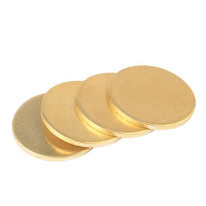 PURESHI | Solid Circular Brass Plates