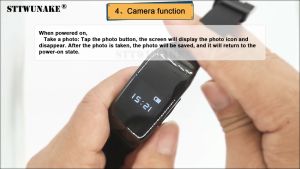 STTWUNAKE Mini Camera Watch Spy 1080P HD DV Hidden Bodycam Digital Voice Video Body Camera Sound Recorder Small Recording Listening Device