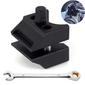 Universal Suspension Strut Split Hub Steering Knuckle Spreader Tool Kit with Wrench Shock Absorber Removal Tool for Car Repair