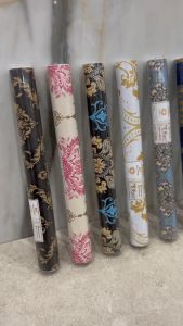 Kawaii Wallpaper - Motif Barat Aestetic (Ukuran 900X45CM) BESTSELLER ! Wallpaper Sticker Termurah Medan | Roll Stiker Dekorasi Eropa Estetik Dinding Kamar Rumah