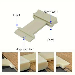 Wooden Floor Installation Tool Solid Reinforced Composite Floor Nylon Block Paving Knocking Board Medium Injection Molded Block