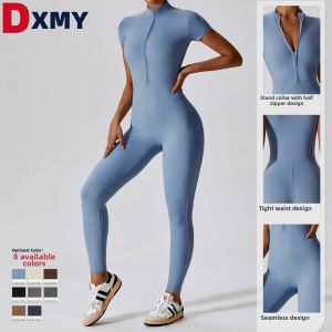 Bare-feel Yoga and Pilates Jumpsuit