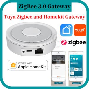 HomeKit Tuya Zigbee wired Hub Work with Home App Intelligent linkage Tuya Zigbee Devices Alexa Google Home Siri Voice