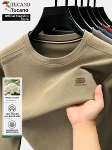 TUCANO | Thin Silk Wool Loose T-Shirt