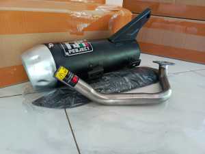 KNALPOT COPY TZM SUDAH TERMASUK TAMENG DAN END MUFFLERBEAT FIESPKARBUSCOOPY FIVARIO LED VARIO NEW 125 150 terlaris