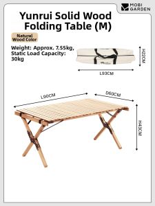 Mobi Garden | Foldable Camping Table Set