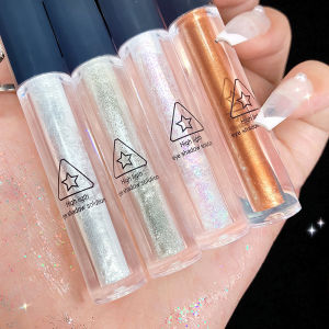 HISYI Shiny Star Liquid Eyeshadow Long-lasting Waterproof Sweat-proof Glittery Pearl Ultra-shiny Easy-to-color Eye Makeup