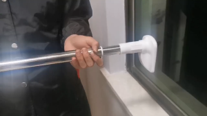 Curtain Rod escopic Rod Adjustable Rod Punch Free Shower Curtain Rod Can Be Used As Bathroom Curtain Rod Kitchen Door Curtain Rod Clothes Drying Rod