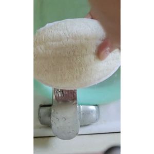 Bông tắm và rửa mặt bằng xơ mướp tự nhiên giúp massage da và loại bỏ tế bào chết nhẹ GA625