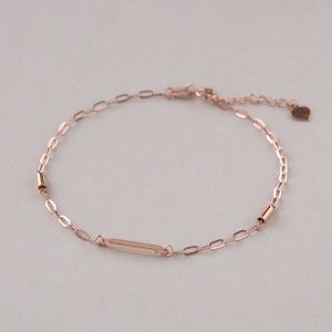 Chow Sang Sang Minty Collection 18K Rose Gold Bracelet 92278B