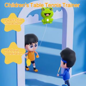 Indoor Hanging Table Tennis Trainer for Kids Self Workout Set Sports Toy