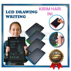 Tablet Lcd mainan anak gambar bisa hapus