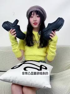 Cross stomp clog Kasut Platform Wanita Kasut Pantai Bera Selesa # 209347