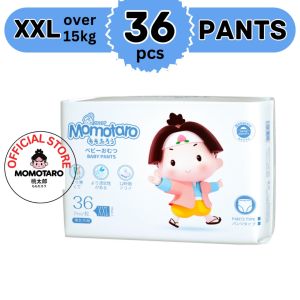 XXL Baby Pull-up Pants Diaper 36’s Momotaro Baby Brand Hypoallergenic Breathable Ultrathin XXLarge Diapers