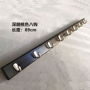 Strong Adhesive Wall Hanging Hooks Real Wood Bedroom Clothes Door Back Hat Hooks No Drilling Needed Powerful Adhesive Hooks