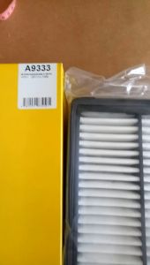 Lọc gió động cơ xe KIA Sportage 2021 2022 2023 2024 2025 mã A9333 của JS Asakashi Nhật Bản