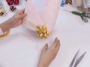 1roll Starry Night Wrapping Paper Elegant Blue Gold Foil Paper For Birthdays Festivals Wedding Party Gifts Wrapper