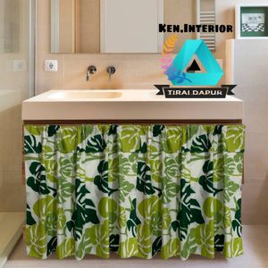 GORDEN KOLONG DAPUR MINIMALIS MONSTERA