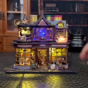 DIY Doll House Wooden  Miniature Building Toys Kits Dollhouse Furniture Accessories Toys For Birthday Creative Gifts