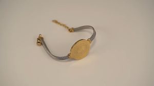 Ly Eagle Catholic Stainless Steel St. Benedictine Mary Watch Band Blessing Protection CSPB Adjustable Bracelet