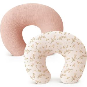 Breastfeeding Pillowcase Anti-regurgitation Lumbar Support Cotton 1pc