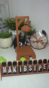 Magnetic Hankman Mystery Word Guessing Game For Kids & Families / Mystery Letter Games Toy