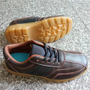 Spring & Fall New Arrival Online Genuine Leather Sports Men Abrasion Resistant Solid Outdoor Work Tendon Sole Breathable Easiest for Match Casual Shoes