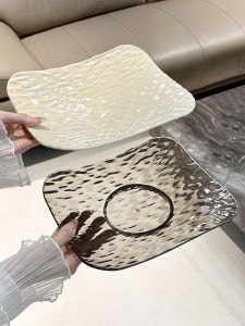 Luxurious Fruit Tray Elegant Plastic Display Plate for Living Room Coffee Table Premium Quality Snack Tray Handmade Craft