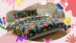 Sprei Set SarBantal dan sarGul Ukuran Komplit 90x200cm-200x200cm Motif Minimalis Elegan Terbaru