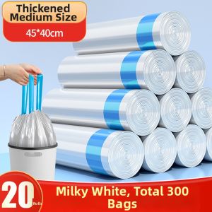 HS | Thickened Drawstring Trash Bags Large