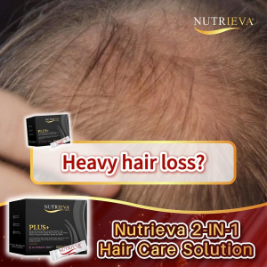 【Official Nutrieva Plus+】PRO Hair Growth_Dark Hair_Skin Glow_Oily/Itchy Scalp Relief Supplement 150s
