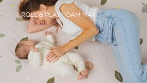 TAF TOYS แผ่นรองคลาน ม้วนใหญ่ Roll & Play Foam Mat (0m+)