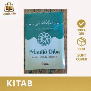 KITAB MAULID DIBA BESAR Arab dan Latin A5 Terjemah Maulid Ad Diba   PENERBIT MIHRAB